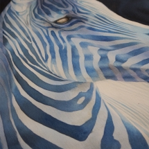 watercolor zebra akwarela akwarele obraz obraz na zamowienie evelsa 2