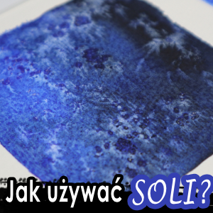 Jak używać soli w akwareli? Nauka malowania